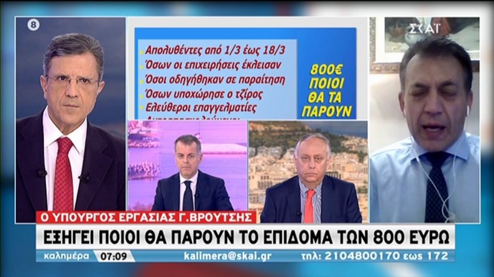 Βρούτσης: Τα αναδρομικά και οι αυξήσεις των συντάξεων θα δοθούν κανονικά
