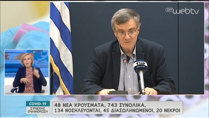 Κορονοϊός-Τσιόδρας: Αυτά είναι τα σημάδια για την ήπια και την άτυπη συμπτωματολογία