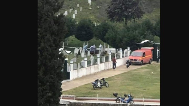Ξάνθη: Υπό αυξημένα μέτρα η κηδεία στον Εχίνο λόγω κορονοϊού – ΦΩΤΟ