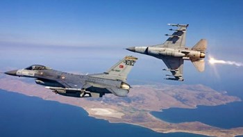 Νέες προκλήσεις στο Αιγαίο: Χαμηλή πτήση τουρκικών F-16 στις Οινούσσες