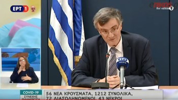Κορονοϊός-Τσιόδρας: Πότε θα βγαίνουν από την καραντίνα όσοι έχουν νοσήσει – ΒΙΝΤΕΟ