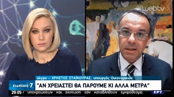 Σταϊκούρας για προστασία α’ κατοικίας: Οι απαντήσεις θα δοθούν την κατάλληλη χρονική στιγμή – ΒΙΝΤΕΟ