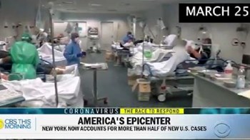 Κορονοϊός – Σάλος με το CBS: Χρησιμοποίησε πλάνα της Ιταλίας για τη Νέα Υόρκη – ΦΩΤΟ- ΒΙΝΤΕΟ