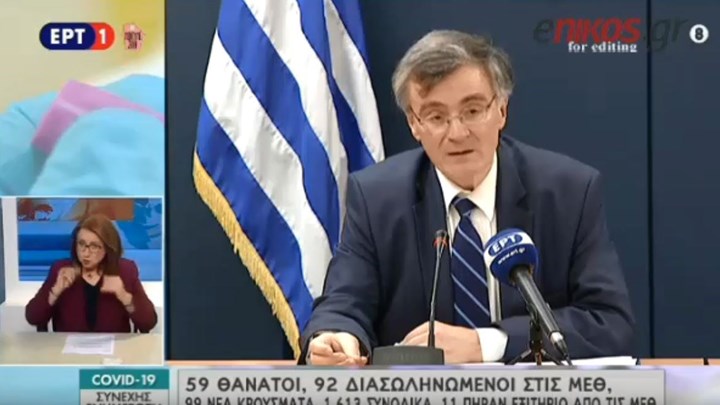 Κορονοϊός: Ελπίδες από νέο πειραματικό φάρμακο – Τι δήλωσε ο Τσιόδρας – ΒΙΝΤΕΟ