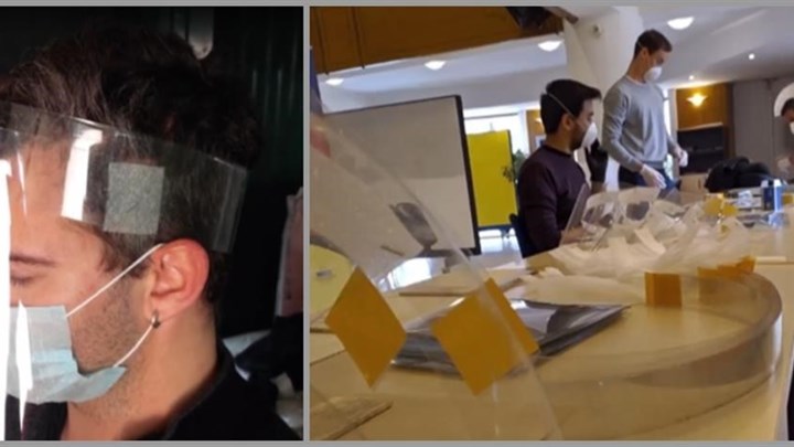 Κορονοϊός: Εθελοντές έφτιαξαν χιλιάδες προστατευτικές ασπίδες για το ΕΣΥ  – ΒΙΝΤΕΟ