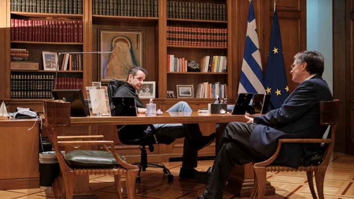 Κορονοϊός: Συνάντηση Μητσοτάκη – Τσιόδρα – Συζητούν τα επόμενα βήματα – ΦΩΤΟ