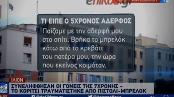 Θρίλερ με τον τραυματισμό της 7χρονης στο Ίλιον: Τι κατέθεσε το κορίτσι και ο αδελφός της