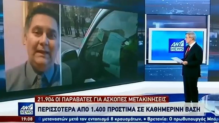 Κορονοϊός: Χειροπέδες και πρόστιμα για άσκοπες μετακινήσεις σε διαρρήκτες και “βαποράκια” – ΒΙΝΤΕΟ