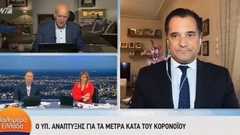 Γεωργιάδης: Όποιος έχει χάσει εισόδημα δικαιούται μείον 40% στο ενοίκιο – Τι είπε για τους ιδιοκτήτες