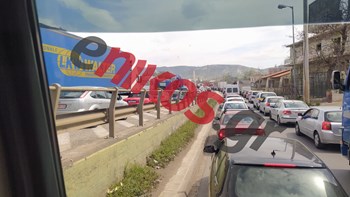 Μποτιλιάρισμα στον Ασπρόπυργο – ΦΩΤΟ αναγνώστη