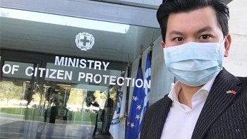 Ορέστης Τσανγκ: Δωρεά της κινεζικής κοινότητας στο Υπουργείο Προστασίας του Πολίτη – ΦΩΤΟ