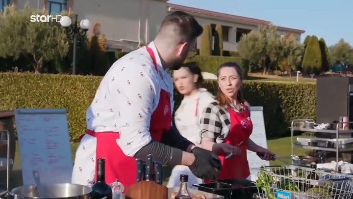 Masterchef: Η κόντρα Σταύρου και Κατερίνας- ΒΙΝΤΕΟ