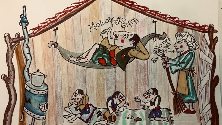 Κορονοϊός: Ο Καραγκιόζης έβαλε προστατευτική μάσκα και έγινε γιατρός – ΦΩΤΟ