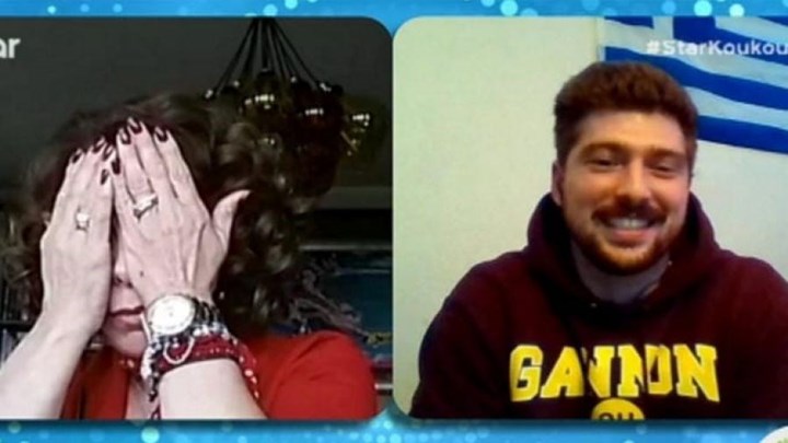 Βούλα Πατουλίδου: Ξέσπασε σε κλάματα όταν είδε τον γιο της που σπουδάζει στην Αμερική – ΒΙΝΤΕΟ