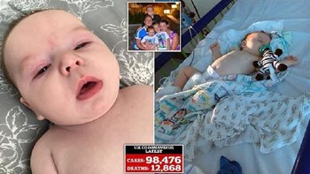 Κορονοϊός – Βρετανία: Συγκλονίζει η μητέρα του 11 εβδομάδων μωρού που νοσεί: Είναι τρομακτικό