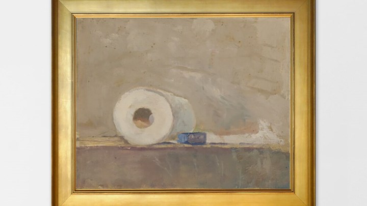 Ο πίνακας με το χαρτί υγείας που κάνει θραύση λόγω κορονοϊού – ΦΩΤΟ