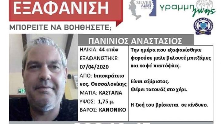 Θρίλερ στη Θεσσαλονίκη – Βρέθηκε νεκρός σε ρέμα ο 44χρονος που είχε εξαφανιστεί