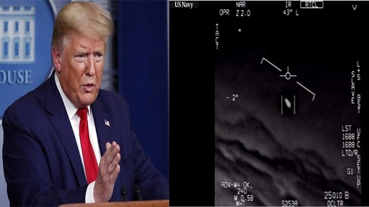 Πώς σχολίασε ο Τραμπ τα βίντεο με UFO – ΒΙΝΤΕΟ