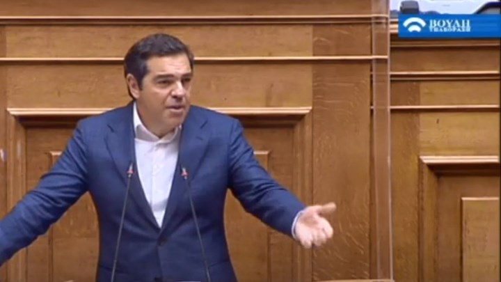 Τσίπρας προς Μητσοτάκη για voucher: Όσο κρατάτε τον κ. Βρούτση, θα σας ακολουθεί μια σκιά