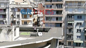 Θεσσαλονίκη: Πρωτομαγιά με ψησταριές και γυμναστική στις ταράτσες – ΦΩΤΟ – ΒΙΝΤΕΟ