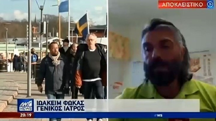 Έλληνας Γιατρός στη Σουηδία: Άφησε το μικρόφωνο και μάχεται ενάντια στον κορονοϊό – ΒΙΝΤΕΟ