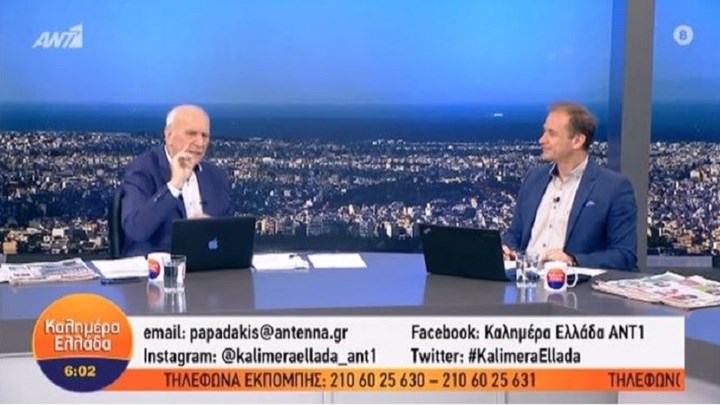 Γιώργος Παπαδάκης: Επέστρεψε στο πλατό του «Καλημέρα Ελλάδα» – Τι είπε ο παρουσιαστής  – ΒΙΝΤΕΟ