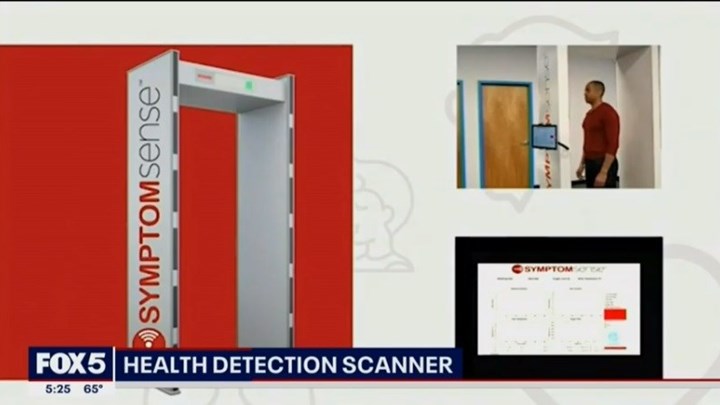 ΗΠΑ: Το νέο μηχάνημα που βάζουν οι εταιρείες στην είσοδο για να εντοπίζουν πιθανά κρούσματα κορονοϊού – ΒΙΝΤΕΟ