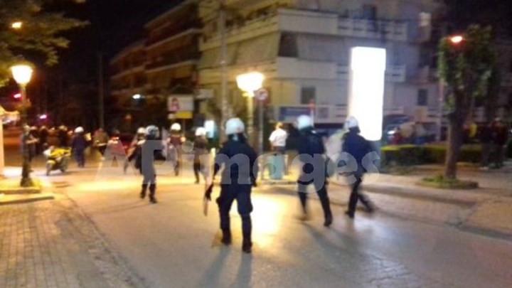 Επεισόδια στην Αγία Παρασκευή – ΦΩΤΟ