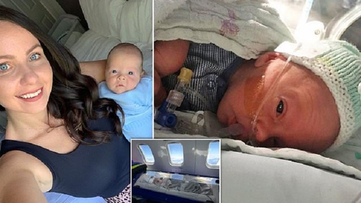 Σενάριο χολιγουντιανής ταινίας η γέννηση του μικρού Όσκαρ – Η προσγείωση και ο κορονοϊός – ΦΩΤΟ