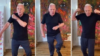 Σερ Άντονι Χόπκινς: Αποδέχθηκε την πρόκληση «Toosie Slide» του Drake – ΒΙΝΤΕΟ