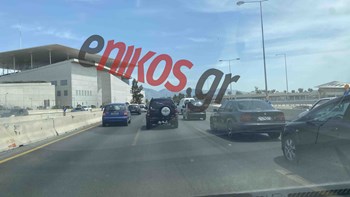 Μποτιλιάρισμα στην παραλιακή – ΦΩΤΟ αναγνώστη