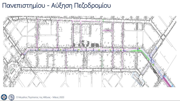 Ο “Μεγάλος Περίπατος της Αθήνας”: Αυτή είναι η κυκλοφοριακή μελέτη