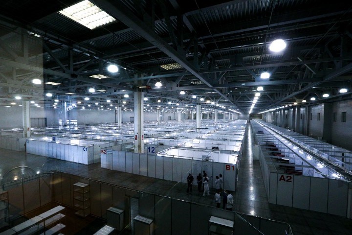 Κορονοϊός-Ρωσία: Προσωρινό νοσοκομείο με 1.000 κλίνες στήθηκε σε μία εβδομάδα στη Μόσχα – ΒΙΝΤΕΟ