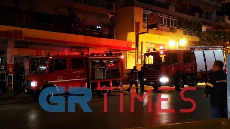 Θεσσαλονίκη: Πυρκαγιά σε βενζινάδικο – ΦΩΤΟ – ΒΙΝΤΕΟ