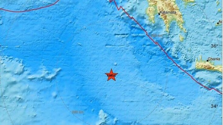 Σεισμός 5,9 Ρίχτερ νότια της Πύλου