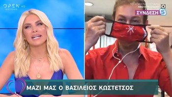 Κωστέτσος: Τι απαντά μετά τον σάλο για τη δήλωση ότι οι μάσκες του δεν είναι ραμμένες από αλλοδαπούς