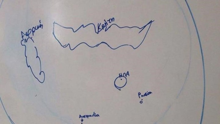 Κρήτη: Η ζωγραφιά από καρδιάς μαθήτριας δημοτικού για τη Μάχη της Κρήτης – ΦΩΤΟ