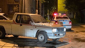 Θεσσαλονίκη: Κινηματογραφική καταδίωξη κλεμμένου οχήματος – Δύο συλλήψεις – ΦΩΤΟ