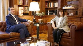 Συνάντηση Σακελλαροπούλου – Τσίπρα: Τι συζήτησαν