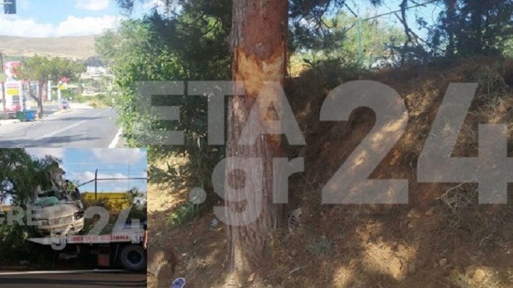 Κρήτη: Νεκρός 47χρονος σε τροχαίο – Το αυτοκίνητό του “καρφώθηκε” σε συρματοπλέγματα – ΦΩΤΟ