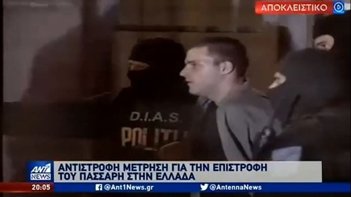 Κώστας Πάσσαρης: Αντίστροφη μέτρηση για την επιστροφή του στην Ελλάδα – ΒΙΝΤΕΟ