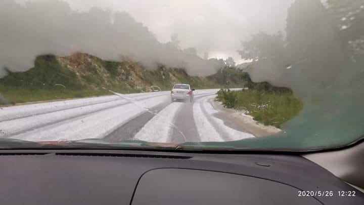 Κακοκαιρία: Ισχυρή χαλαζόπτωση έπληξε την Χαλκιδική – ΦΩΤΟ – ΒΙΝΤΕΟ