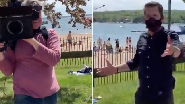 Τηλεθεατής “την είπε” σε δημοσιογράφο που έκανε τον έξυπνο – ΒΙΝΤΕΟ