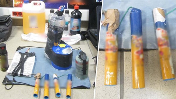 Καλαμαριά: Απετράπη τελευταία στιγμή εμπρηστική επίθεση – Δύο συλλήψεις – ΦΩΤΟ