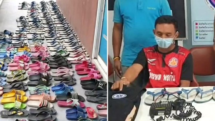 Ταϊλάνδη: Έκλεψε 126 ζευγάρια σαγιονάρες για να… συνευρεθεί μαζί τους – ΦΩΤΟ