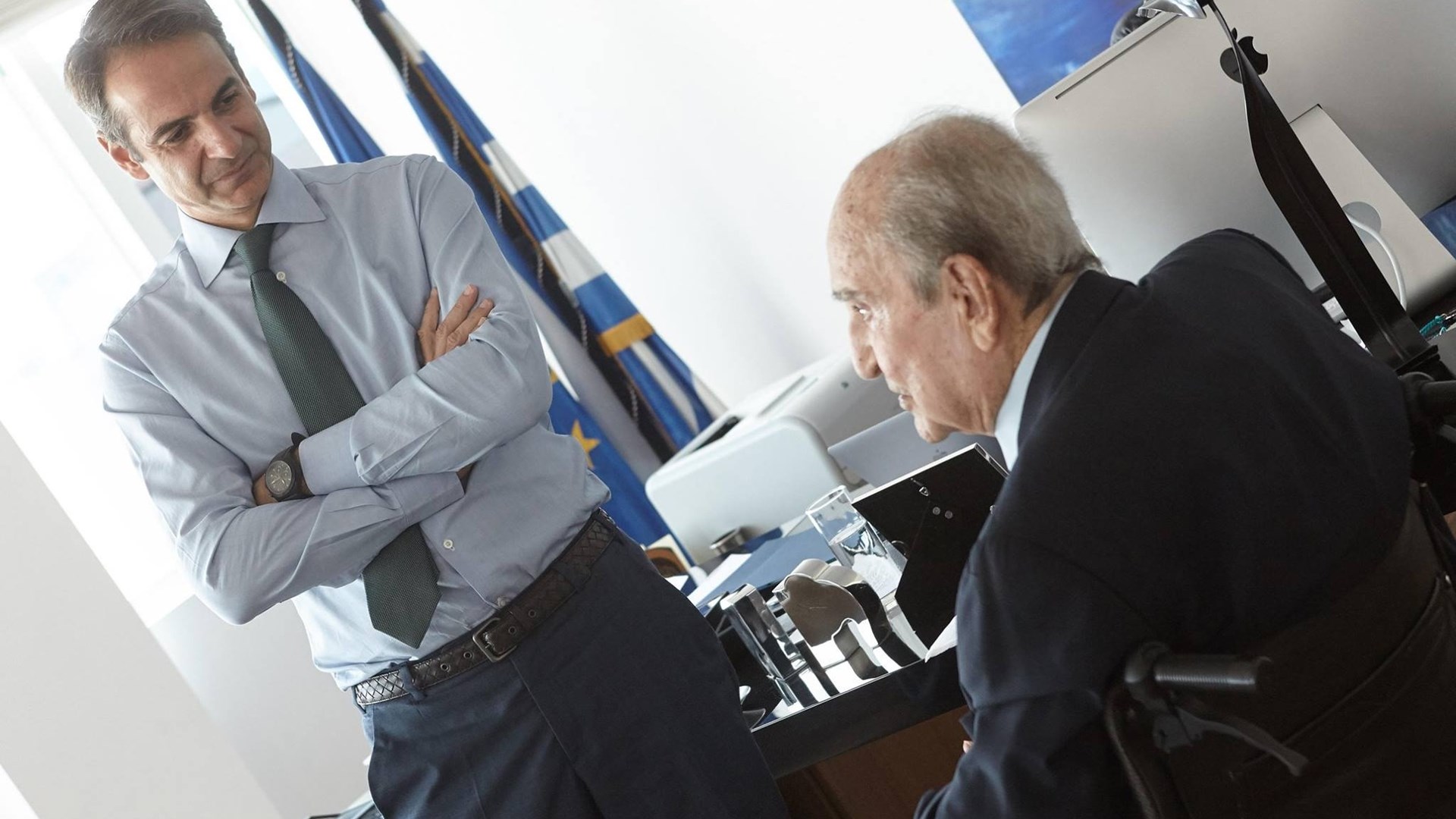 Η συγκινητική ανάρτησή του Κυριάκου Μητσοτάκη για τα 3 χρόνια από τον θάνατο του πατέρα του – ΦΩΤΟ