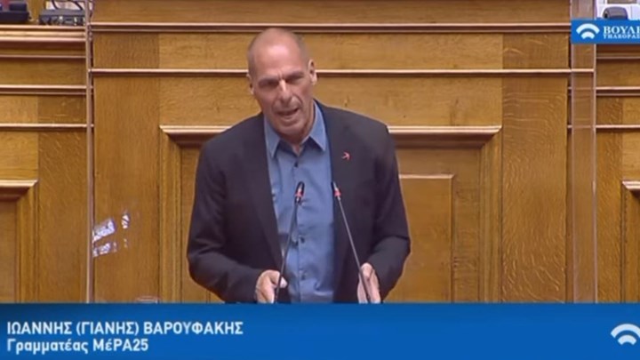 Βαρουφάκης: Η ύφεση μπορεί να φτάσει 15% «αν είμαστε τυχεροί» – ΒΙΝΤΕΟ
