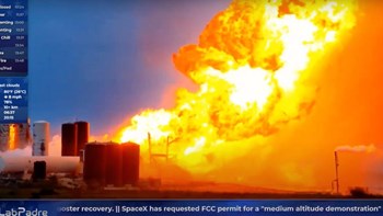 SpaceX: Έκρηξη πυραύλου κατά τη διάρκεια δοκιμών της εταιρείας του Έλον Μασκ – ΒΙΝΤΕΟ