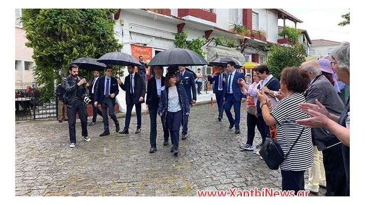 Σακελλαροπούλου: Η συγκινητική υποδοχή στον τόπο καταγωγής της και οι ευχές για τα γενέθλιά της – ΦΩΤΟ