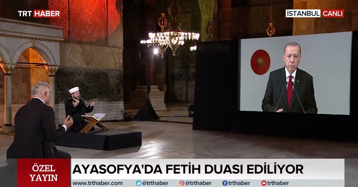 Τραβάει το σχοινί ο Ερντογάν: Σκέφτεται να κάνει δημοψήφισμα για την Αγιά Σοφιά – ΒΙΝΤΕΟ